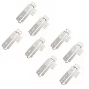 8 X Universal Integrated Fridge Freezer Door Fixing Slide Kit Mounting Bracket
