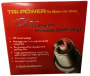 6 x Tri-power Platinum spark plug fits SUBARU OUTBACK 3.0L EZ30R BP 2003-2009 (for: Subaru)