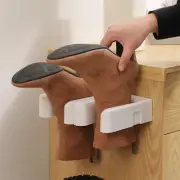 2Pcs Boot Racks Support Creative Shoe Storage Racks for Door Cowboy Home