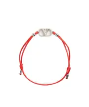 Valentino VLogo Signature Pull-On Bracelet One size Red