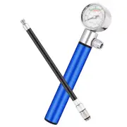 Ball Pump With Pressure Gauge Hand Bike Balloon Versatile Set Tire Inflation