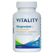 Vitality Products Inc. Magnesium + Chamomile, 90 VegCaps by Vitality Products Inc.