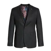 Ted Baker 'Hazlnut' Mens Trim Fit 2 Button Sport Coat (Large, Navy) $489