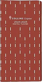 Collins Colplan 2024 Diary - Month to View, Size B6/7, Red