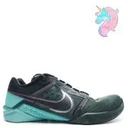 Nike Zoom Metcon Turbo 2 Pro Green Black Teal Gym Shoe DH3392-393 Mens Size 12.5