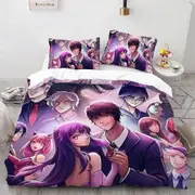 v2345 Bed Sheets APHMAU Cat Cartoon Girls Thanksgiving Gift Duvet Cover Set Bedroom Decor Bed Sheets IU2345