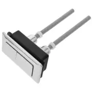 Black Dual Flush Toilet Button Press Water Tank Accessories