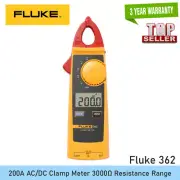 Fluke 362 200A AC/DC Clamp Meter Digital Tester AC / DC Volt Amp Multimeter