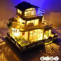 在飛比找樂天市場購物網優惠-DIY小屋 天予diy小屋別墅溫哥華 手工創意房子模型拼裝男