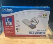 New D-Link Wireless G USB Adaptor Airplus G Hi-Speed USB DWL-G122
