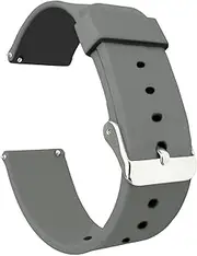 [ONE ECHELON] Quick Release Watch Band Compatible With Withings ScanWatch Horizon Silicone Replacement Smart Watch Strap with Tang Buckle