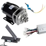 Geared Motor 1000W 48V f Trike Cart Kart ZXF + Controller +Pedal + Keylock
