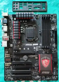 在飛比找Yahoo!奇摩拍賣優惠-二手微星 MSI Z97 GAMING 3(LGA1150腳