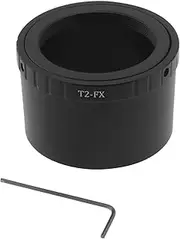 T2-FX T-Mount Adapter Lens Mount Adapter Telescope Adapter Ring Compatible with Fujifilm Compatible with Fuji Fx X X-a5 X-a20 X-t100 X-h1 X-pro1 Camera