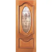Woodcraft 2040 x 820 x 40mm External Door Maple Olivia TG Glass TG1 Glass5CB