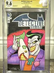 Nick Justus Sketch Joker Fish CGC 9.6 Batman Adventures