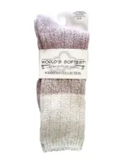 World's Softest Socks - Weekend Collection - Pointelle - Nirvana Multi - NEW