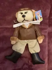 BEANIE KID "AMELIA BEARHART THE PILOT BEAR" BNWT 09/2011