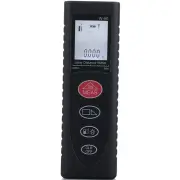 W-60 60M Digital Rangefinder Laser Distance Tester Area/Volume/Pythagorean Measurement Mini Size Black