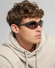 [Oakley] Oakley Men's Eyejacket Redux Sunglasses in Green/Prizm Bronze One Size Green/Prizm Bronze
