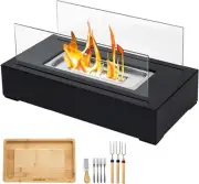 Tabletop Fire Pit with Smores Maker Kit Portable Indoor/Outdoor Mini Small Firep