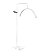 Luna Floor Lamp Half Moon Manicure Nail Table LED Light, White