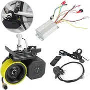 BAIZIFU DIY Electric Bike Conversion kit 250W Brushless Motor and Controller,Electric Bike Booster kit Waterproof Ebike Conversion Kit Friction Drive Bicycle Kit