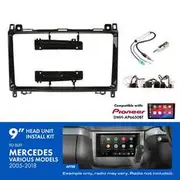 Aerpro 9" Multimedia Receiver Head Unit Kit to suit Mercedes VW Various 2005-2018 - AKMC2