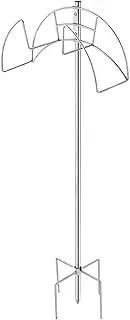 Outdoor Pipe Support Rack - Duraable Metal Water Tapy Stand for Garden Use, an independent storage rack for organizing pipes well in the yard, garage,