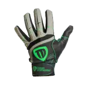 Team Defender Pro Series Protective Catcher's Glove Fits RH LG Gray | Black