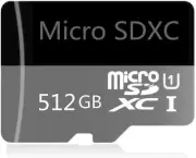 512GB Micro SD Card High Speed Class 10 SDXC with Free SD Adapter