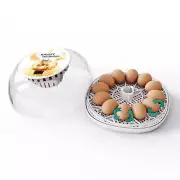 12 Egg Incubator for Hatching Eggs w/Automatic Egg Turning Built-in LED candler