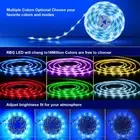 RGB LED Strip Lights IP65 Waterproof 5050 SMD Bluetooth Controller 1-30m