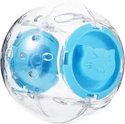 HANABASS 1 Set Silent Hamster Exercise Wheel Workout Ball for Small Animals Hamster Running Ball Promotes Mental Physical Wellbeing