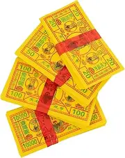 Ancestor Money, 5.9'' x 2.95" Incense Paper, Joss Paper Jade Emperor Hell Bank Notes Sacrificial Offerings for Tomb-Sweeping Day, Bring Good Fortune (140 PCS)