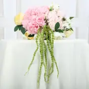 2 pcs 36 in Green Artificial Amaranthus Plant Strands Stems Wedding Decorations