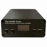 Antenna Tuner M-100 Tiny 100W Automatic Antenna Tuner OLED Display 1.8-55MHz ...