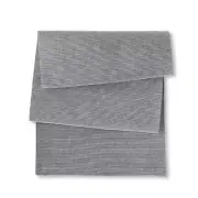14"x72" Striped Table Runner White/Navy - Levi's x Target