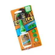Gorilla Super Glue Gel, 20 Gram, Clear 1 Pack