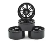 RC4WD Raceline Octane 2.2" Aluminum Beadlock Crawler Wheels (4) (Black)