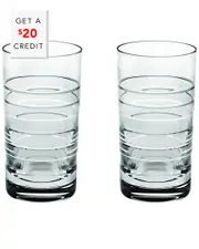 Vista Alegre Vinyl Highball Glasses (Set Of 2) with $20 Credit