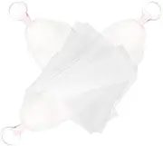 Baluue Exfoliating Soap Saver Pouch Net Facial Exfoliator Tool Handmade Soap Drawstring Closure for Easy Storage