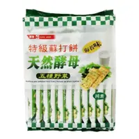 在飛比找PChome24h購物優惠-厚毅 五種野菜海苔特級蘇打餅 500g