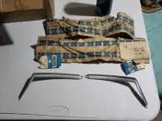 Mopar NOS 1969-71 4 DR Left Vinyl Top Rear Corner Molding Set 3419317 3419316
