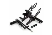 Yamaha YZF R1 2009-2014 Adjustable Black Rearsets Aftermarket Part
