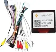 Car Radio Canbus Box MT-SS-07/RP5-MT-002 Compatible for Mitsubishi Pajero Sport Triton Eclipse ASX Outlander Wiring Harness Power Cable(Canbus Cable Set)