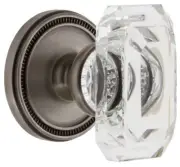 Grandeur SOLBCC_PSG_234 Soleil Solid Brass Passage Set - Grey