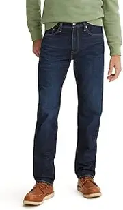 [Levi's] Men's 505 Regular Fit Jeans, Roth, 35W x 32L
