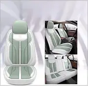 FROON Car Seat Covers Universal Set for Volkswagen Amarok Jetta Tiguan Santana Variant Lamando Lavida Vista Car Accessories, Green