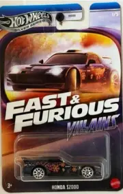 Hot Wheels Silver Series Fast And Furious Villains Honda S2000 1:64 New 2025